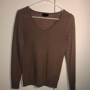 Mauve / Brown wool sweater